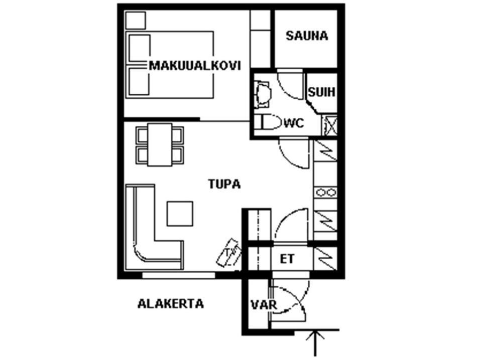 Roehkoestar 107 Apartment Akaslompolo Bagian luar foto